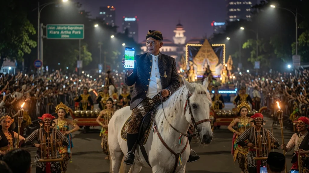 Ragam Seni Tradisional yang Diarak Sepanjang Jalan
