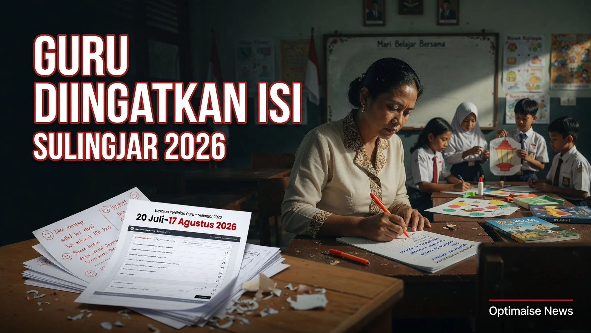 Guru Diingatkan Isi Jujur survei lingkungan belajar 2026