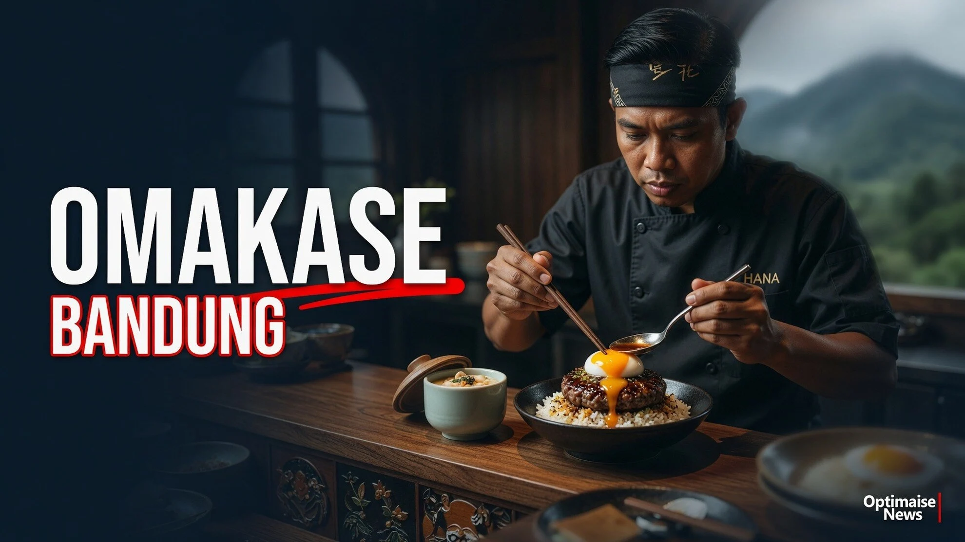 HANA Omakase & Course Fusi Lokal Rp699 Ribu