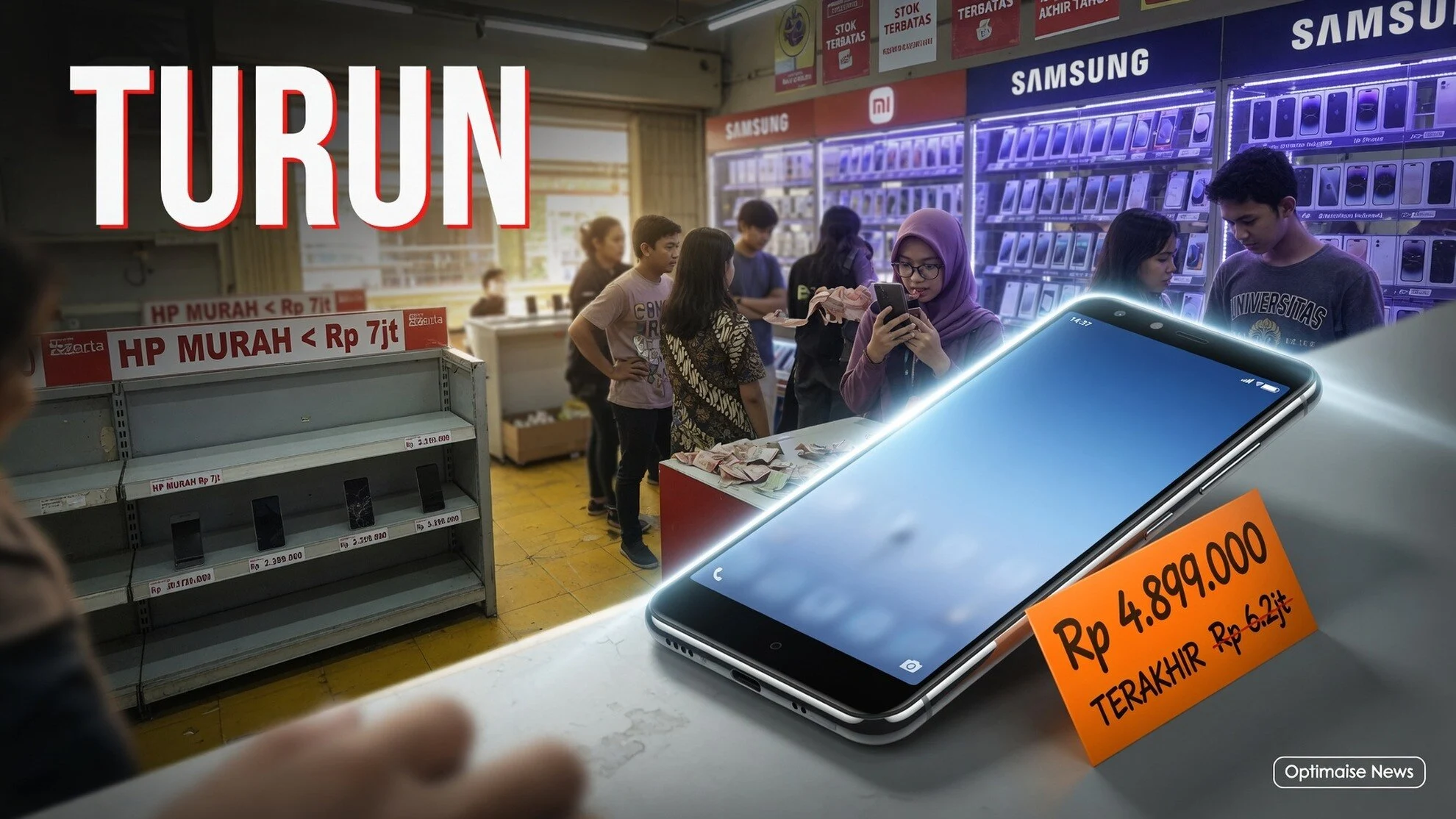 HP Murah Makin Susah Dicari, Pasokan Turun 22%