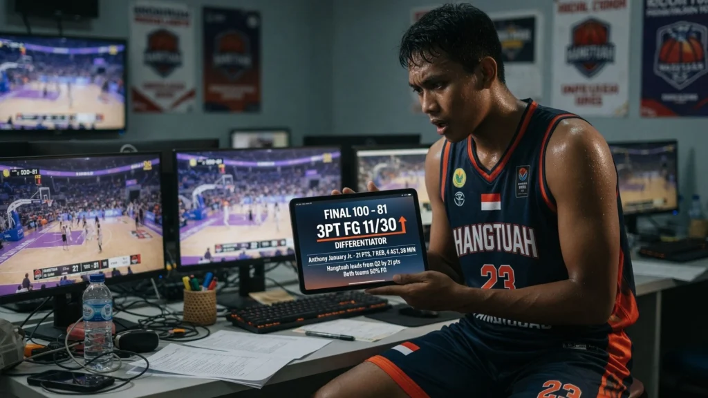 Statistik Kunci: Tiga Poin Jadi Pembeda Utama