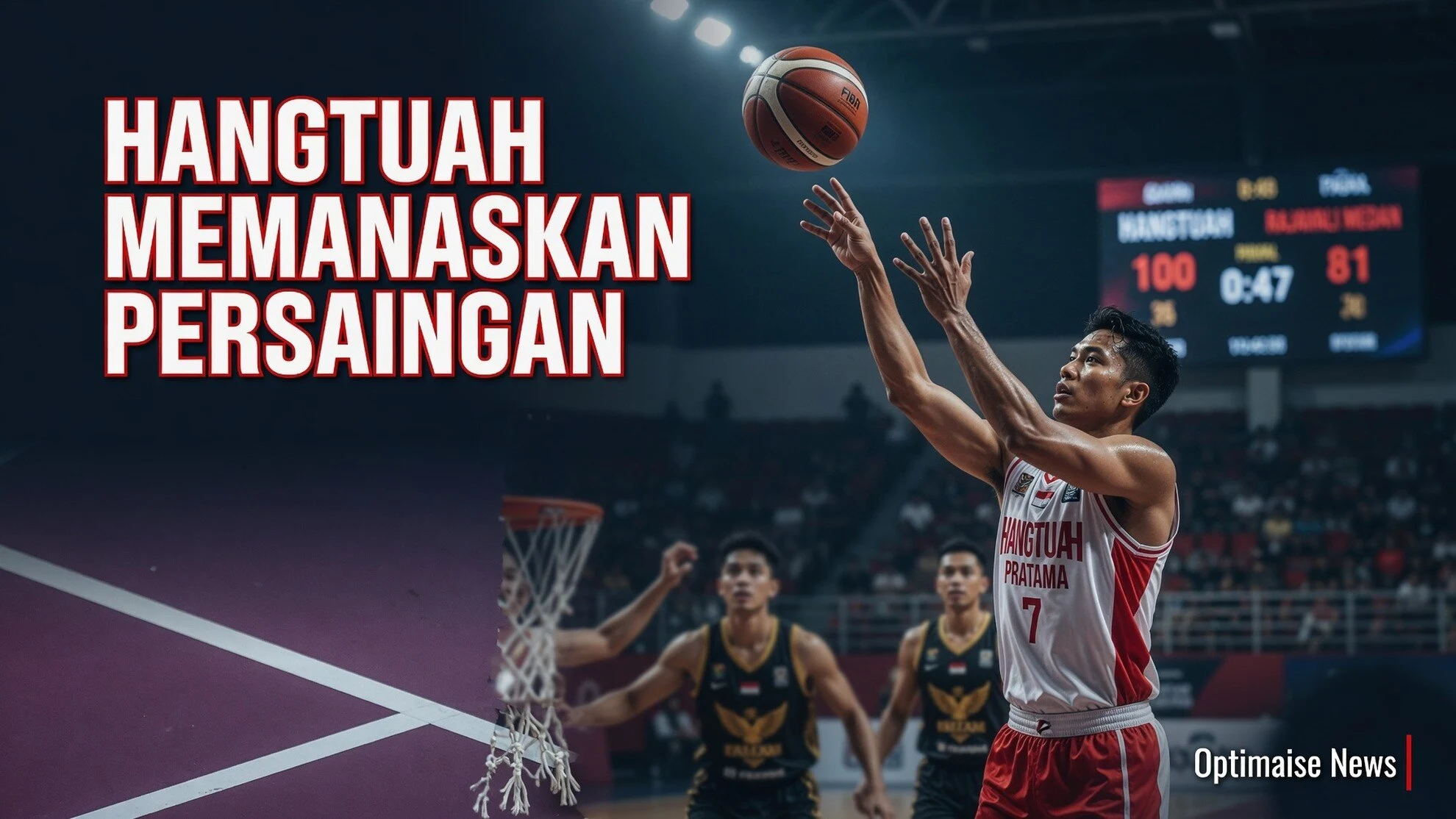 Hangtuah Memanaskan Persaingan Sabet 100-81