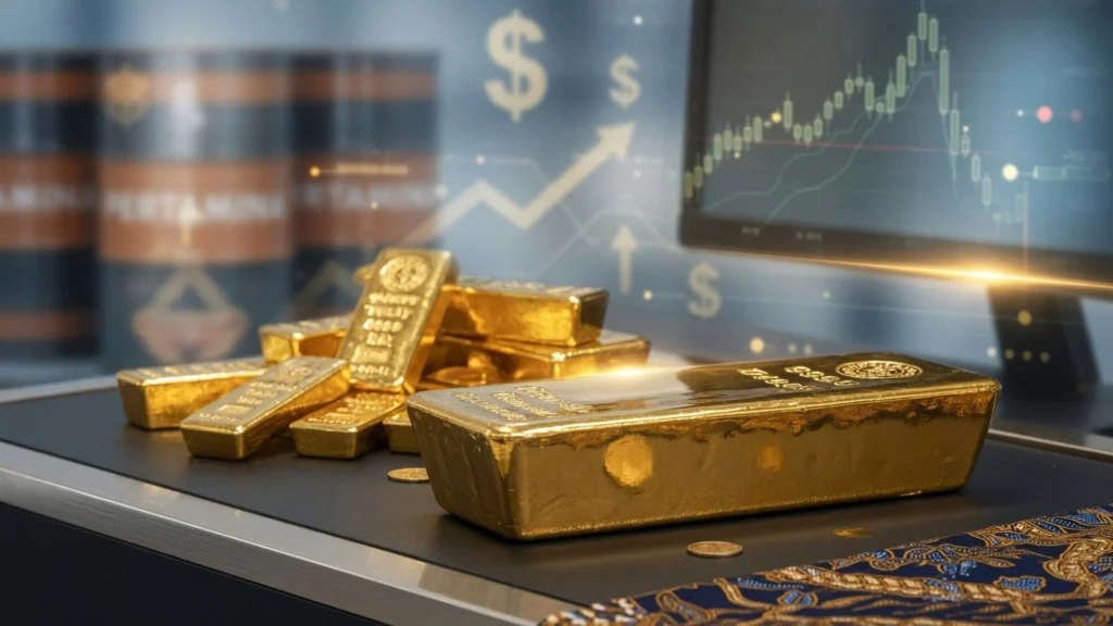 Dolar Menguat dan Yield Obligasi AS Tekan Logam Mulia