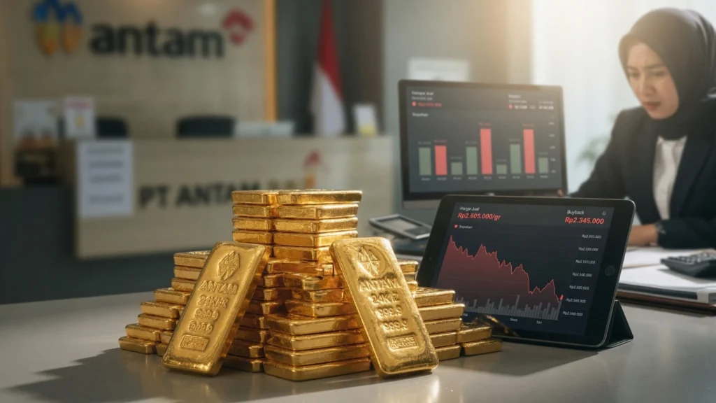 Rentang Harga Sepekan serta Sebulan Terakhir