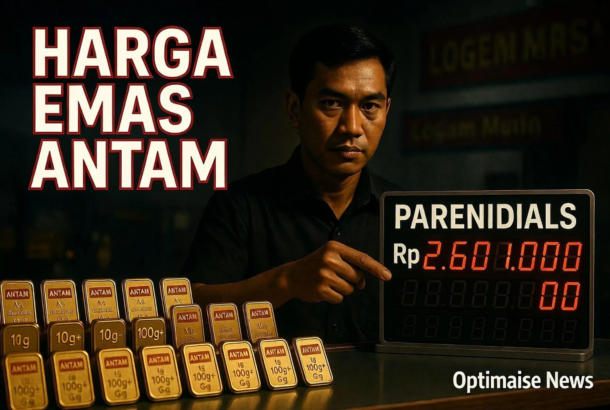 Harga Emas Antam & BSI Termurah Harga Rp12 Ribu