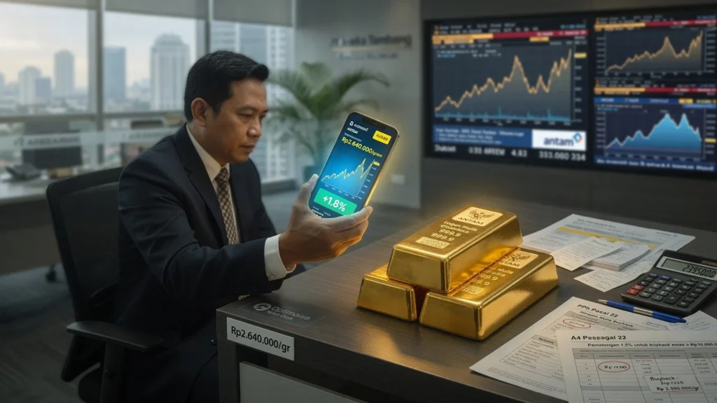 Pajak yang Dipotong Saat Beli dan Saat Buyback