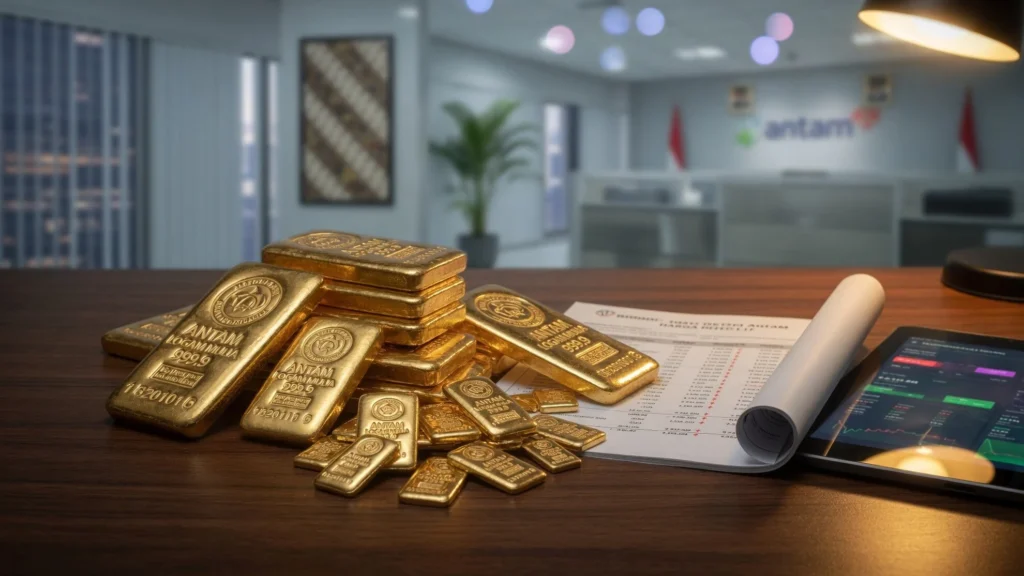 Daftar Harga Dasar Antam dari 0,5 Gram hingga 1 Kg