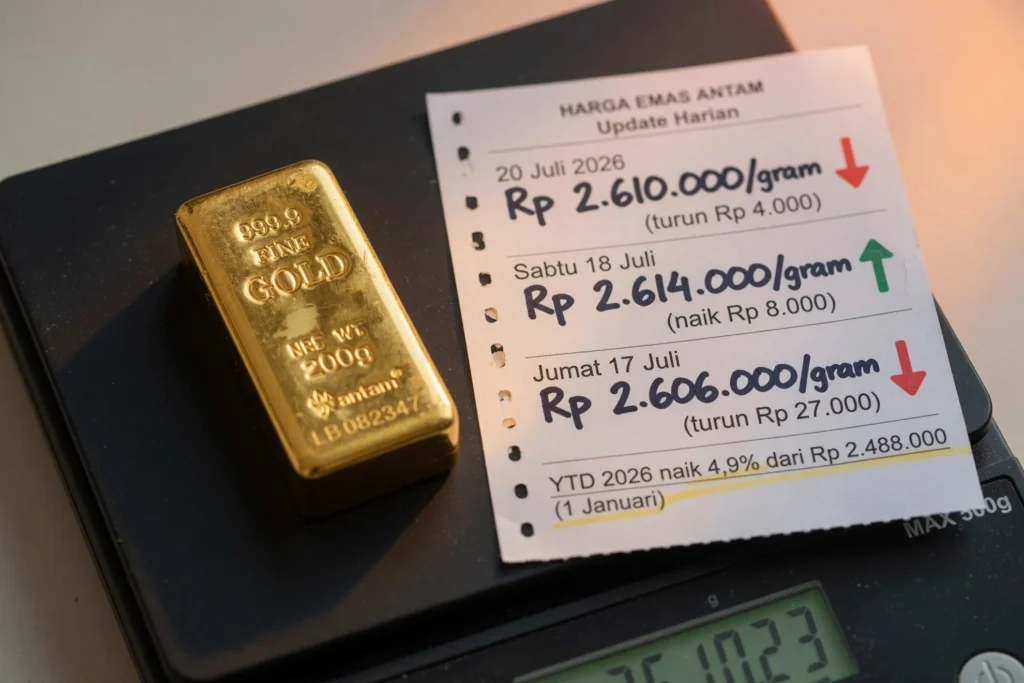Posisi saat ini terhadap ATH Januari dan akumulasi 2026
