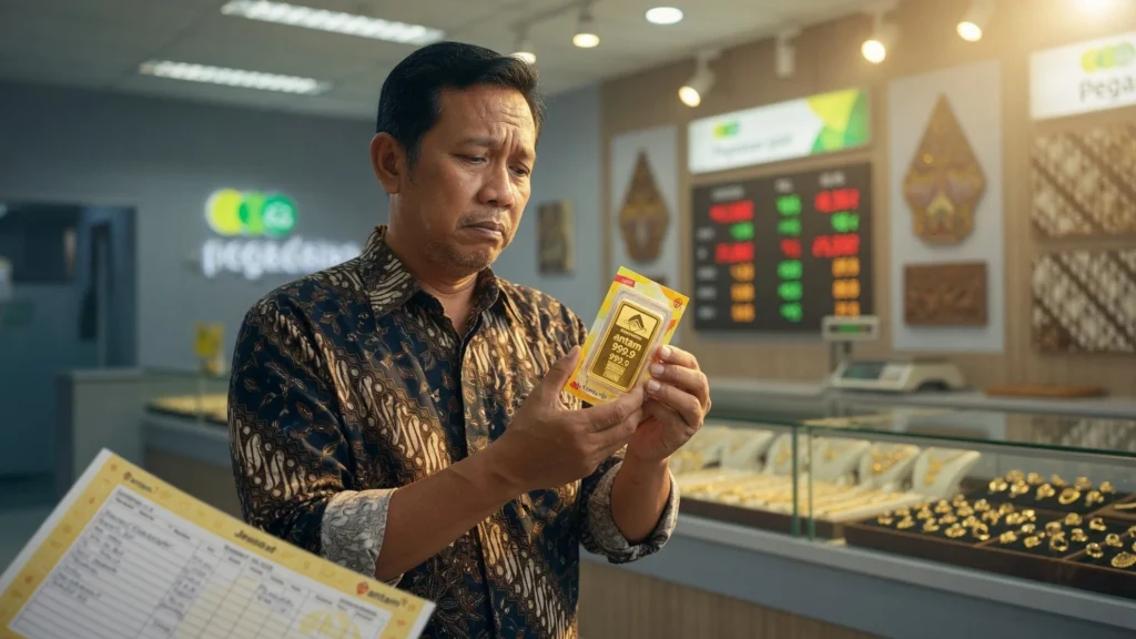 Galeri24, Antam, UBS di Pegadaian: Tiga Kisaran Berbeda