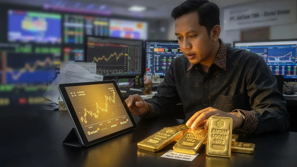 Jejak Harga Antam Kamis-Jumat-Sabtu Menjelang Prediksi