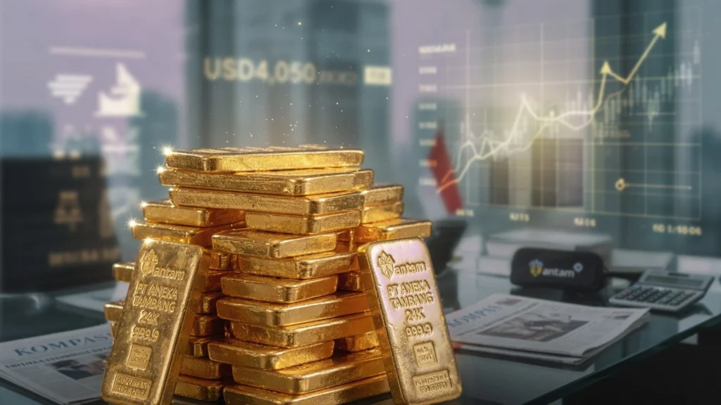 Spot Dunia ke USD4.050: Minyak Brent dan Sinyal The Fed