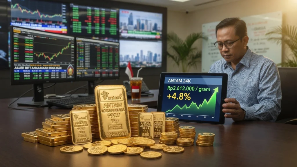 Daftar Harga Resmi Antam dari 0,5 Gram hingga 1 Kg