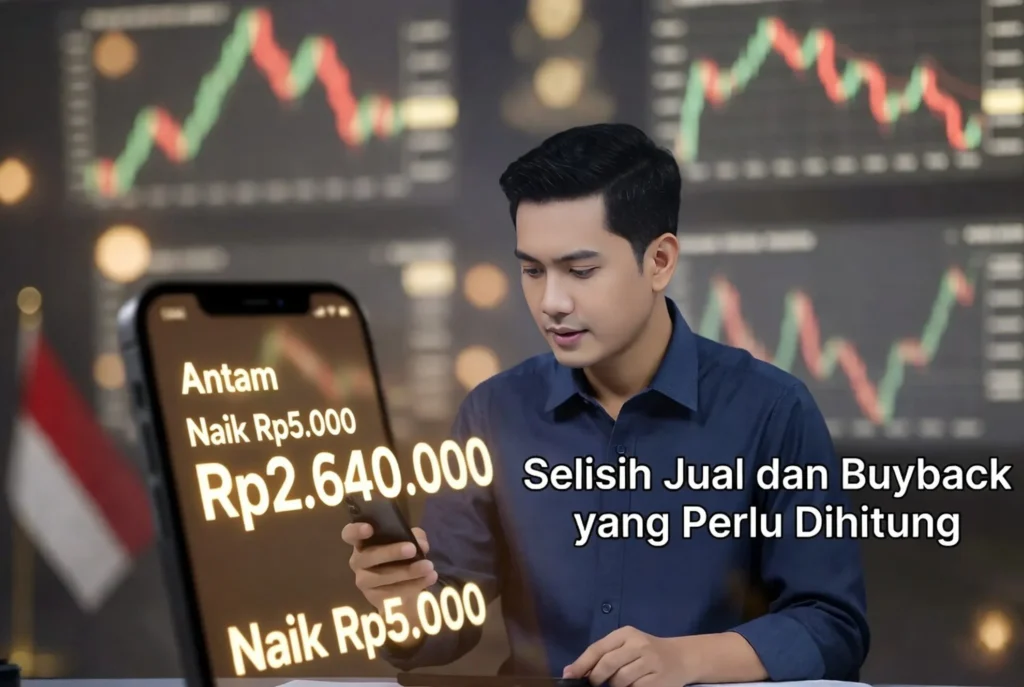 Selisih Jual dan Buyback yang Perlu Dihitung