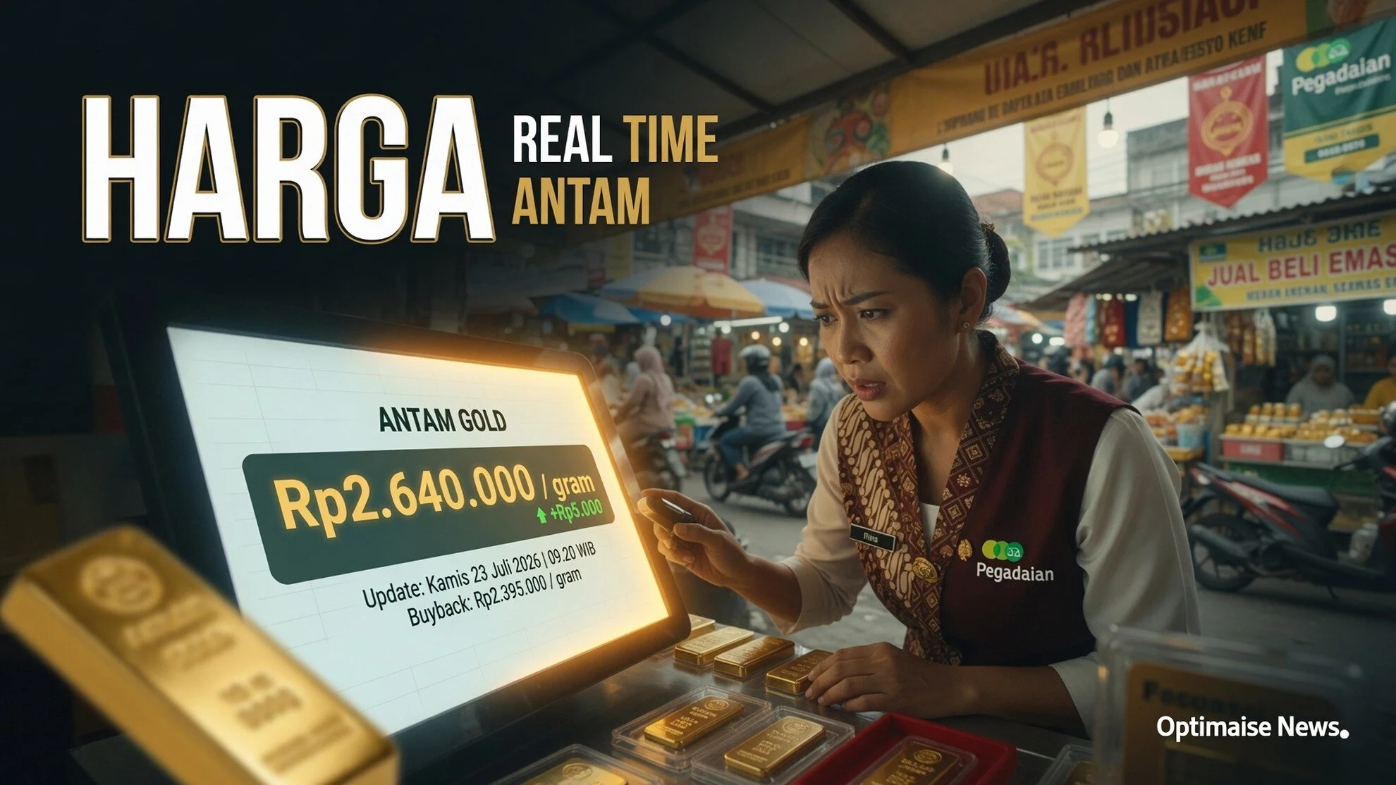 Harga Emas Mulai Rp2.640.000