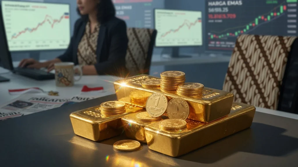 Selisih Harga UBS, Pluang, serta Status Update Antam-Pegadaian