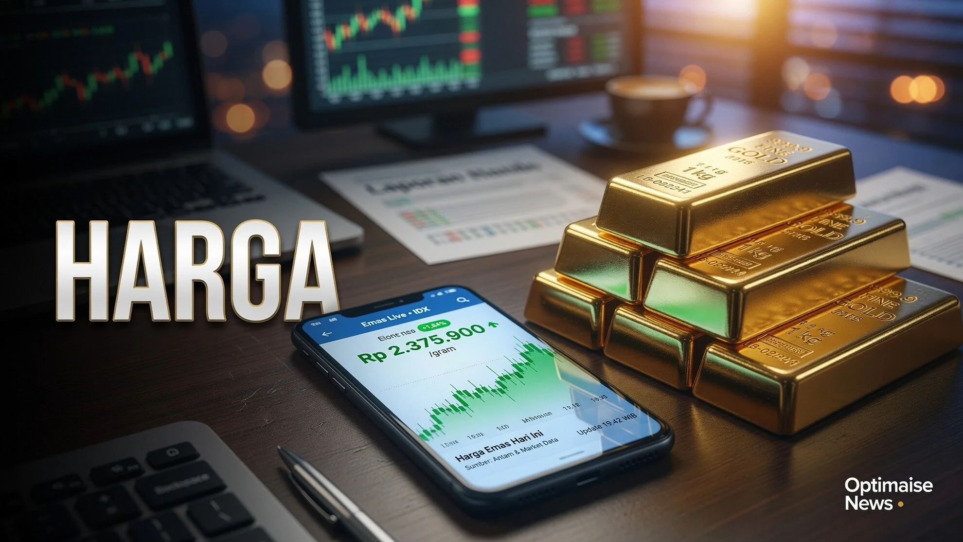 Harga Emas Mulai Rp23 Ribu