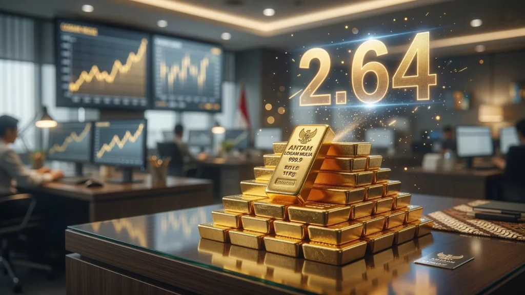 Kaitan dengan Emas Dunia yang Menguat di Atas US$4.000