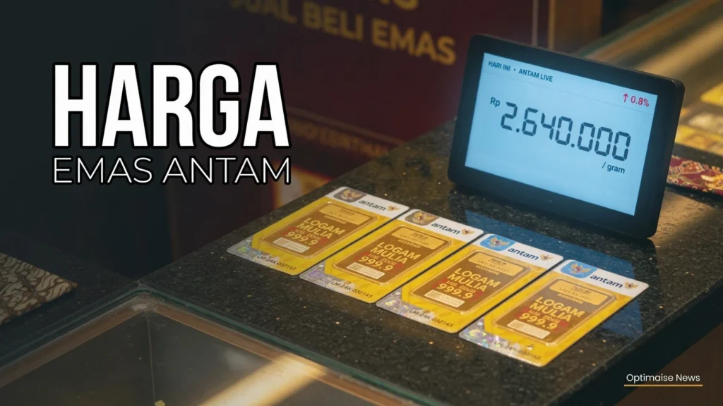 Harga Emas Mulai Rp2,64 Juta