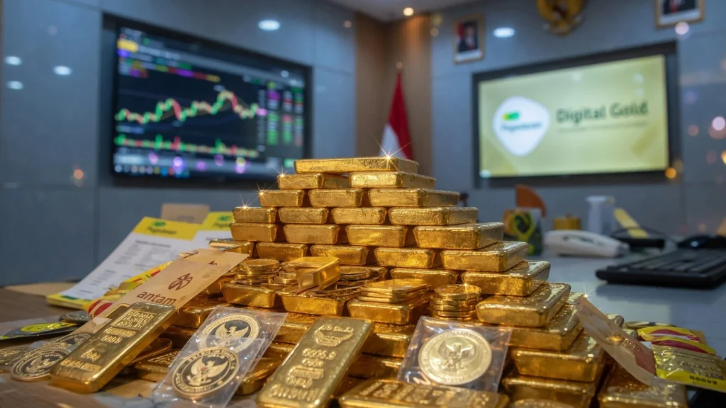Antam, Pegadaian, UBS, dan Emas Digital: Selisih Harga per Gram