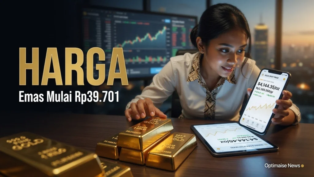 Harga Emas Mulai Rp39.701