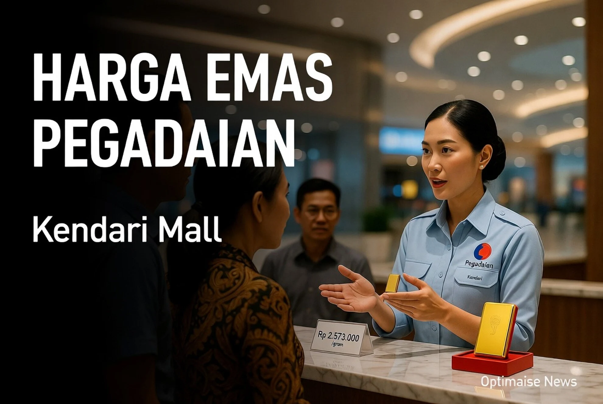 Harga Emas Pegadaian Rabu: Galeri24 Rp2.573.000