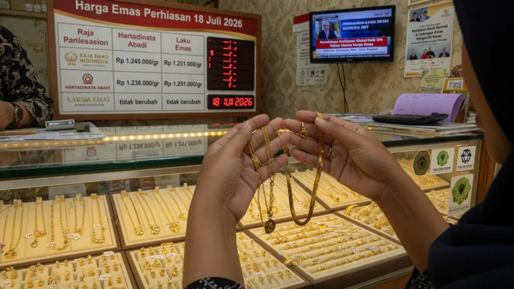 Sinyal bagi konsumen perhiasan dan investor kecil