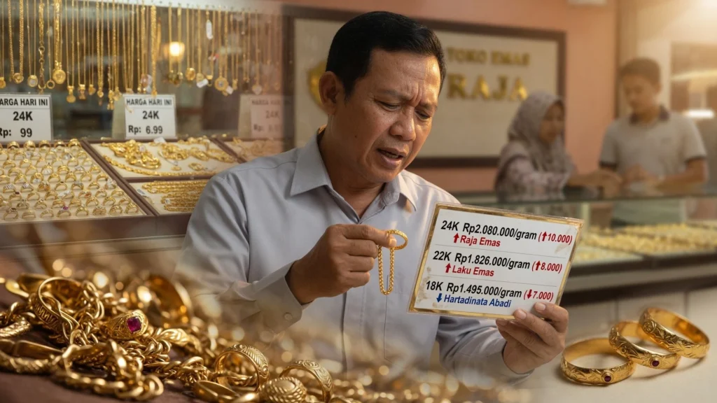 Kenapa Tiga Toko Bergerak Berlawanan Arah