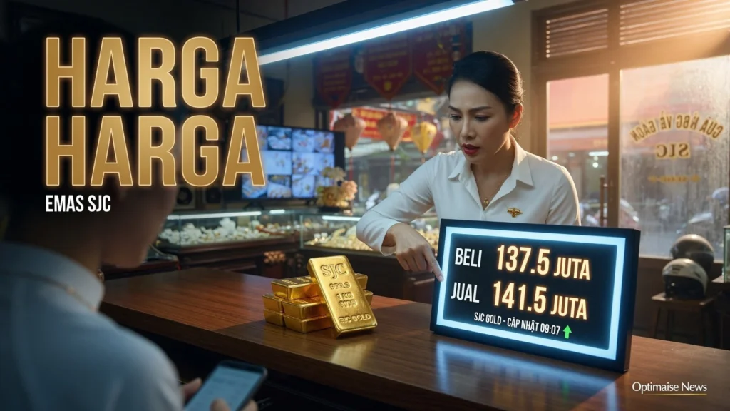 Harga Emas SJC Rebound 3,5 Juta VND, Selisih 4 Juta Berisiko
