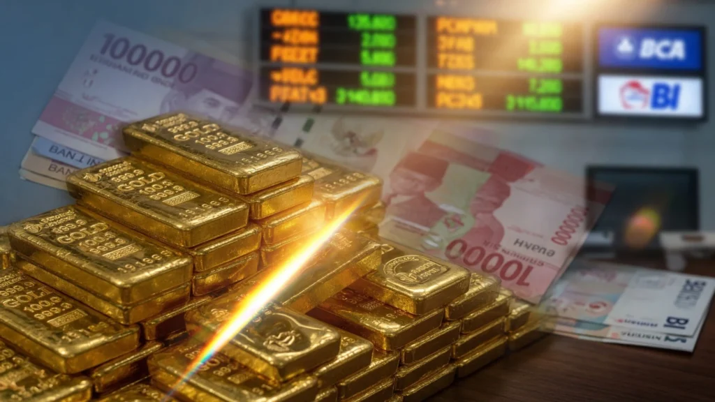 Kurs BI-Mandiri-BCA: Pengaruhnya ke Harga Emas Lokal