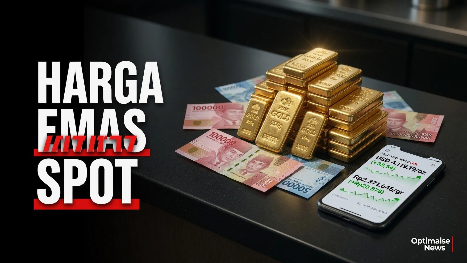 Harga Emas Spot & Gram Harga Emas Rp20.878