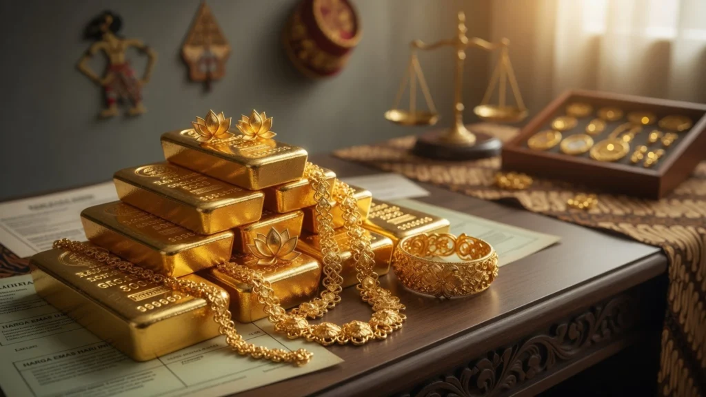 Daftar Harga Jual Emas Perhiasan Laku Emas per Gram