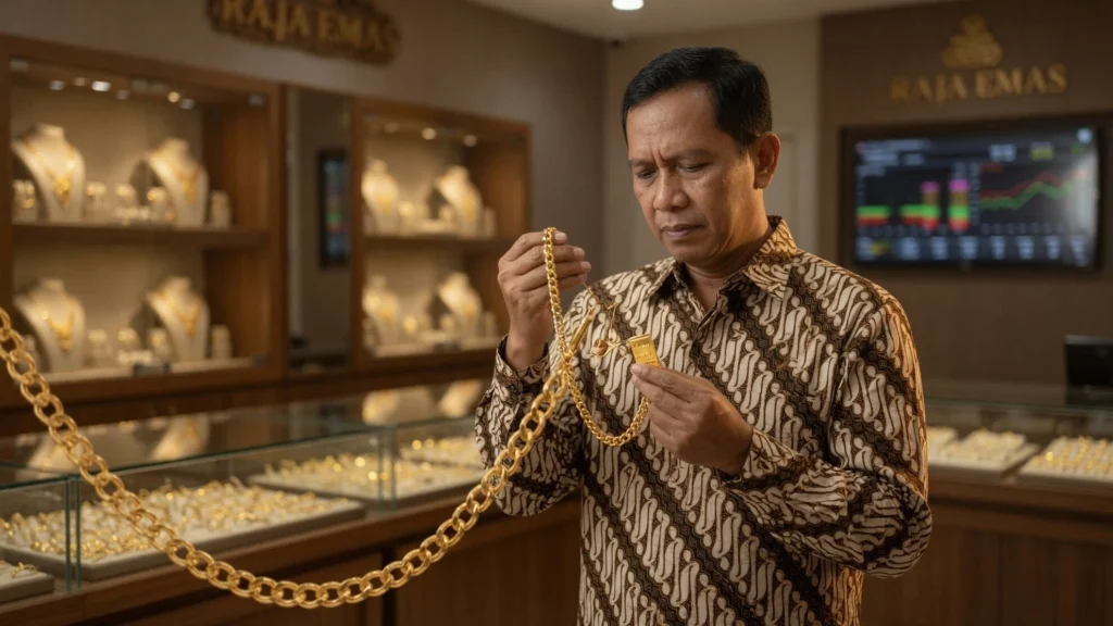 Patokan Beli Perhiasan per Kadar di Raja Emas
