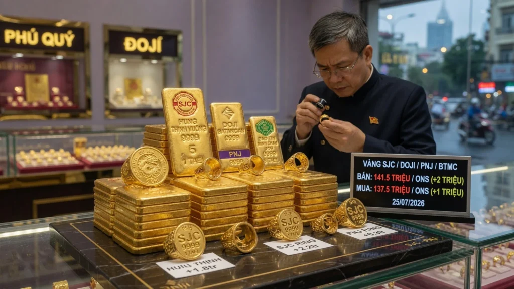 Cincin Emas: Kenaikan Tidak Seragam Antar Merek