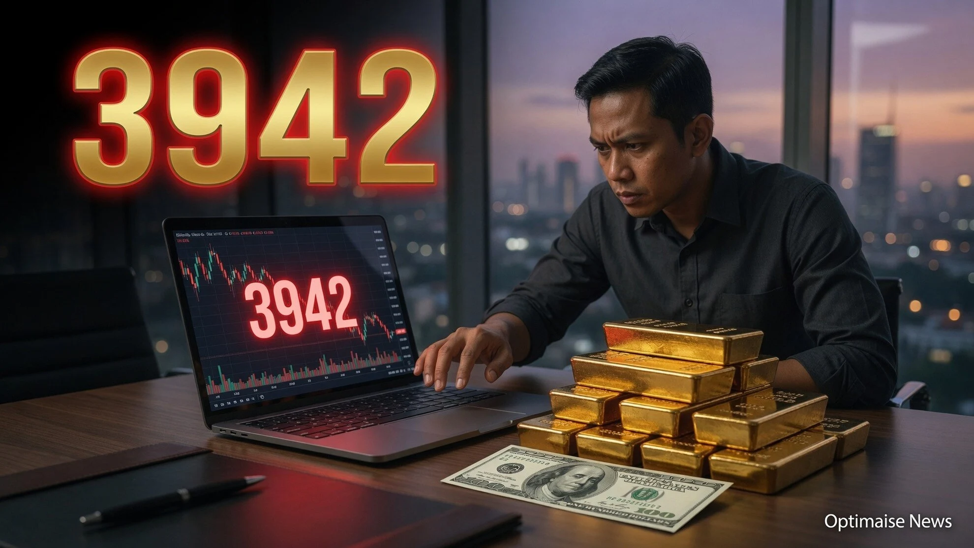 Harga Emas di Bawah 4.125 Cenderung Turun ke 3.942