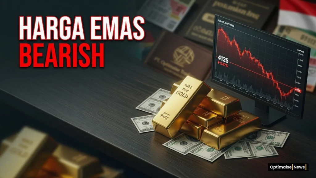 Harga Emas di Bawah 4.125, Support 3.996 Jadi Kunci ke 3.942
