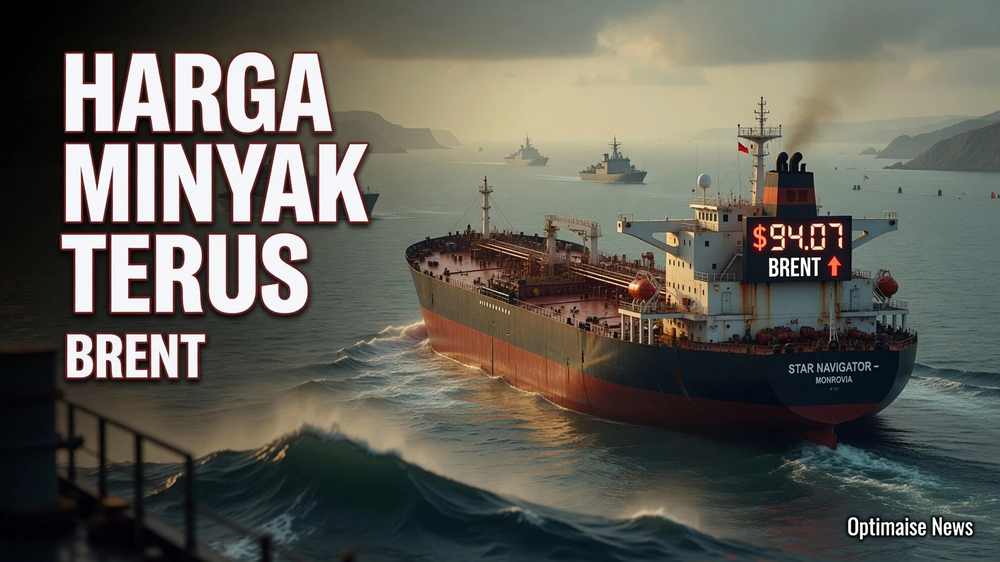 Harga Minyak Terus-terusan Sabet US$94,07