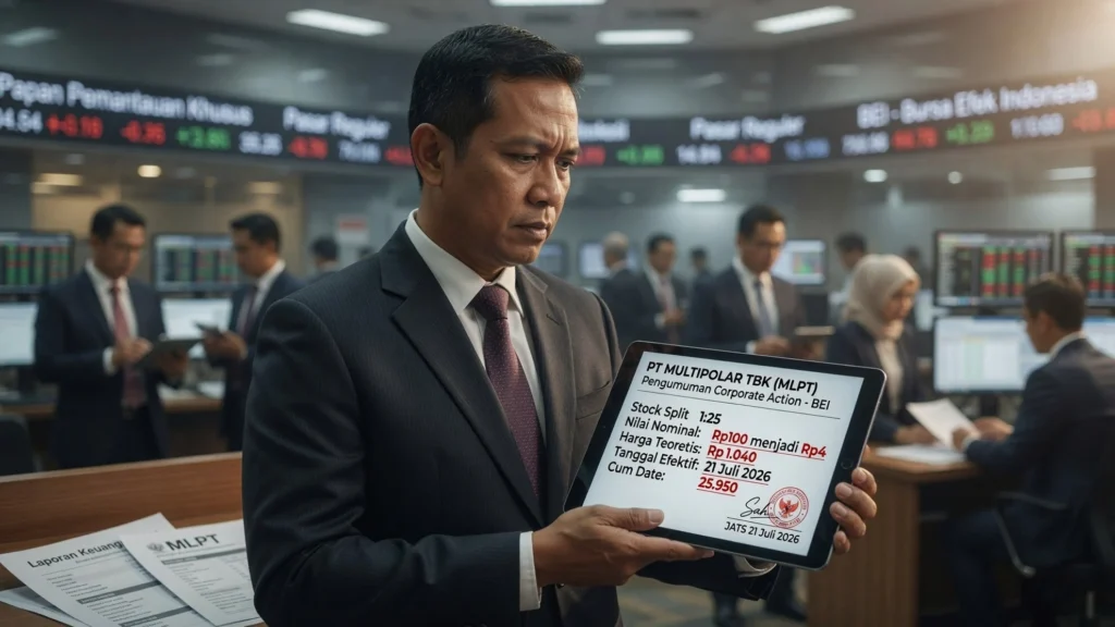 Cara BEI Menetapkan Harga Teoretis Rp1.040