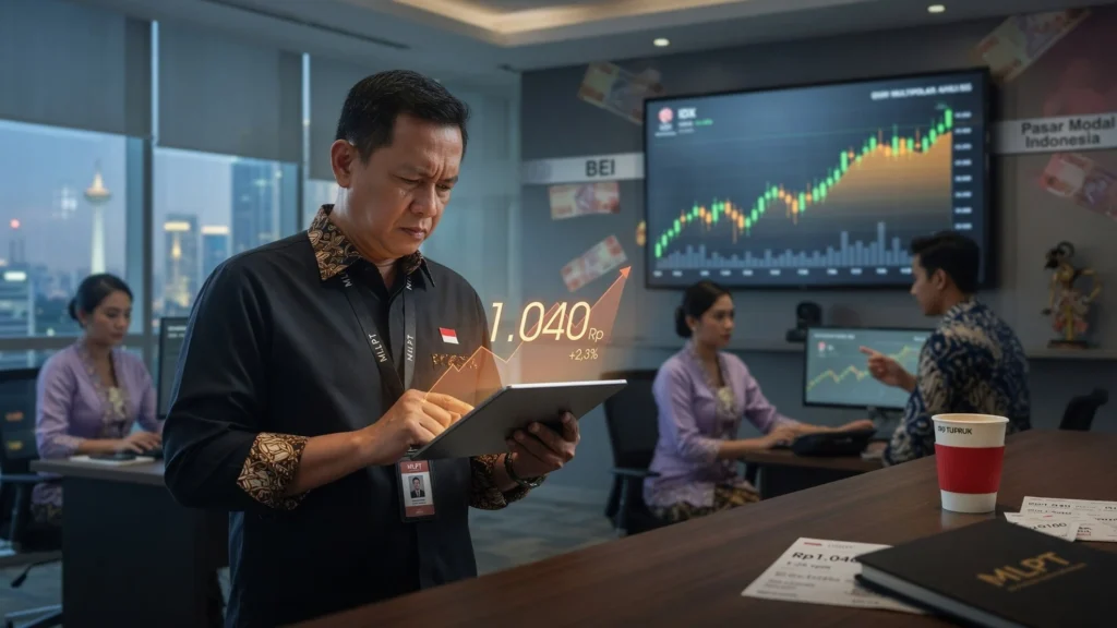 Perubahan Jumlah Saham dan Parameter Perdagangan