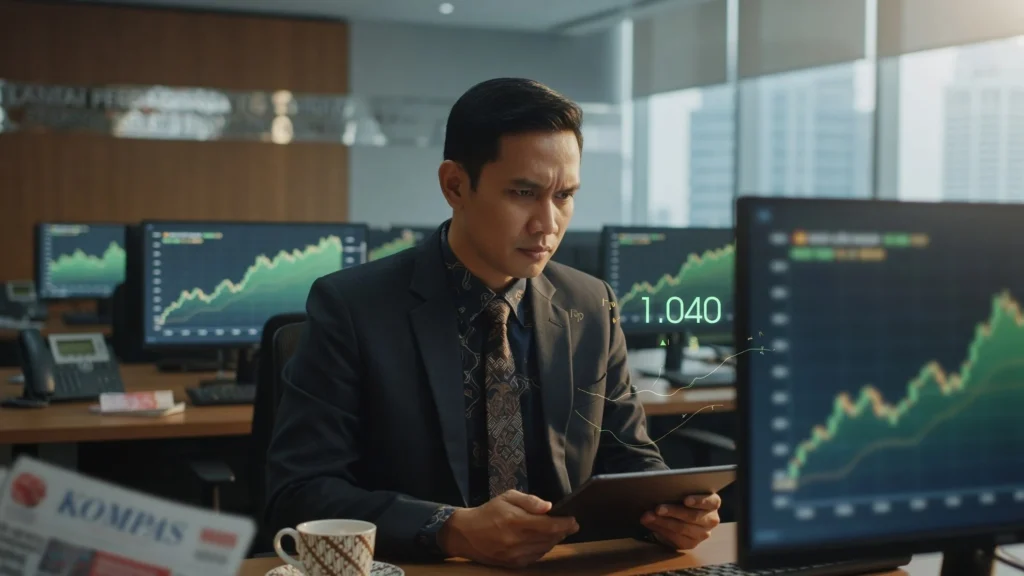 Jumlah Saham Tercatat Melonjak ke 46,875 Miliar