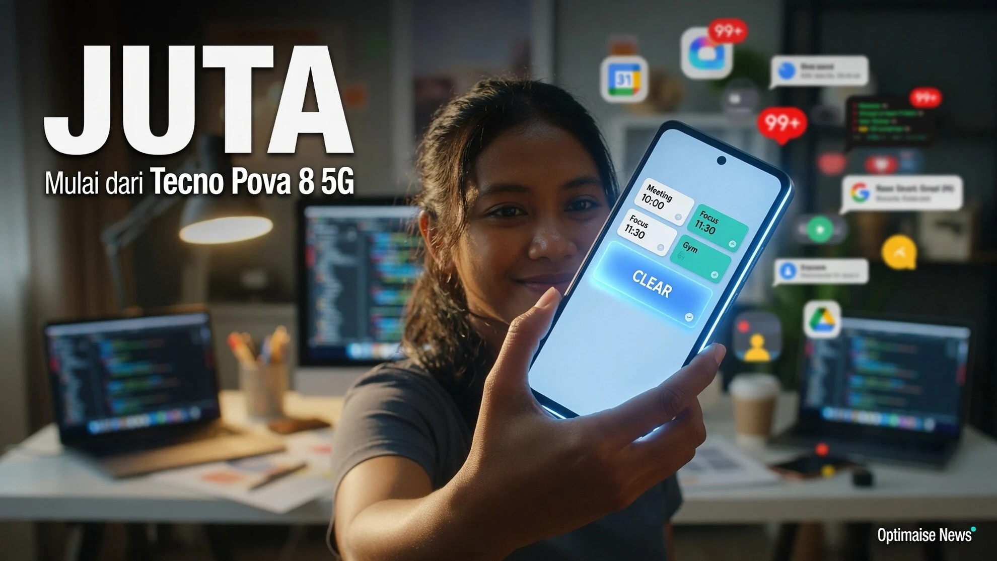 Harga dan Spesifikasi Tecno Pova 8 5G Mulai Rp4 Juta