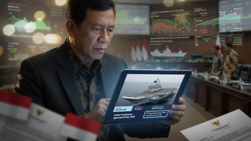 Sisa masa dinas kapal Giuseppe Garibaldi dinilai terbatas