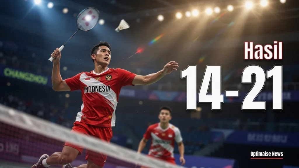 Hasil China Open 2026 raih 14-21