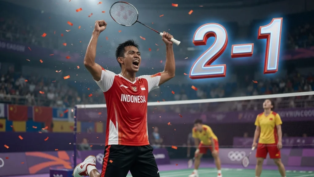 Dari Tertinggal 11-15 di Gim Kedua hingga Dominasi 21-9