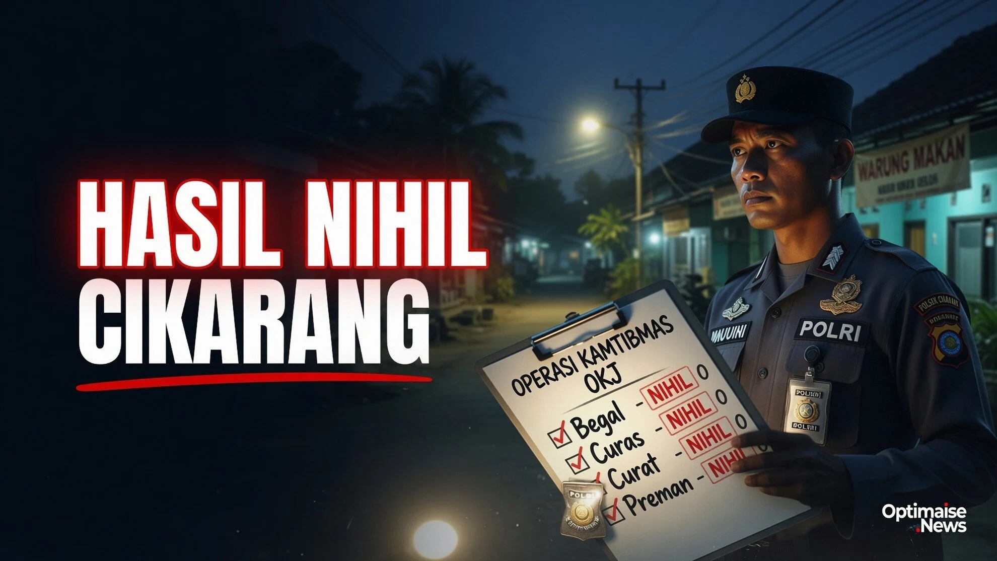 Hasil Nihil OKJ Cikarang Cegah Begal hingga Tawuran