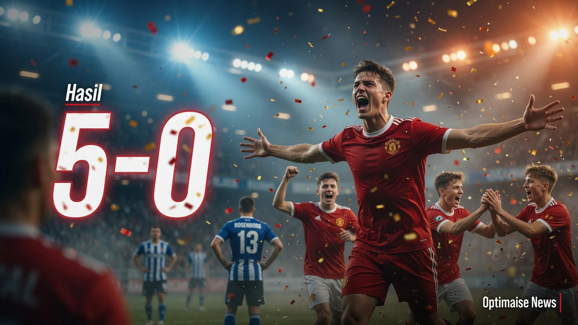 Hasil Rosenborg Vs Sabet 5-0