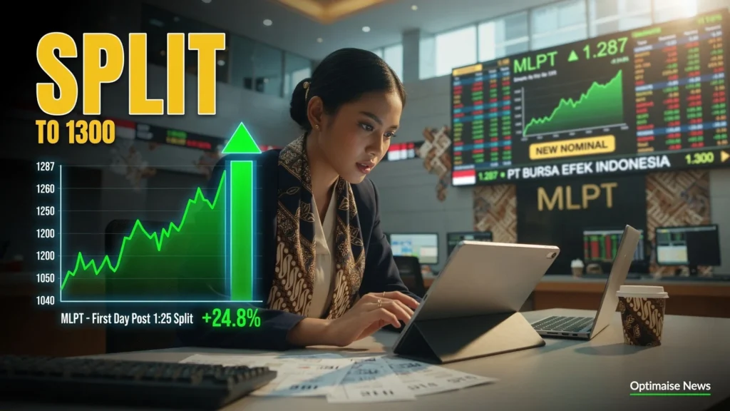 Heboh Saham Multipolar Melejit 25% ke Rp1.300 Usai Split