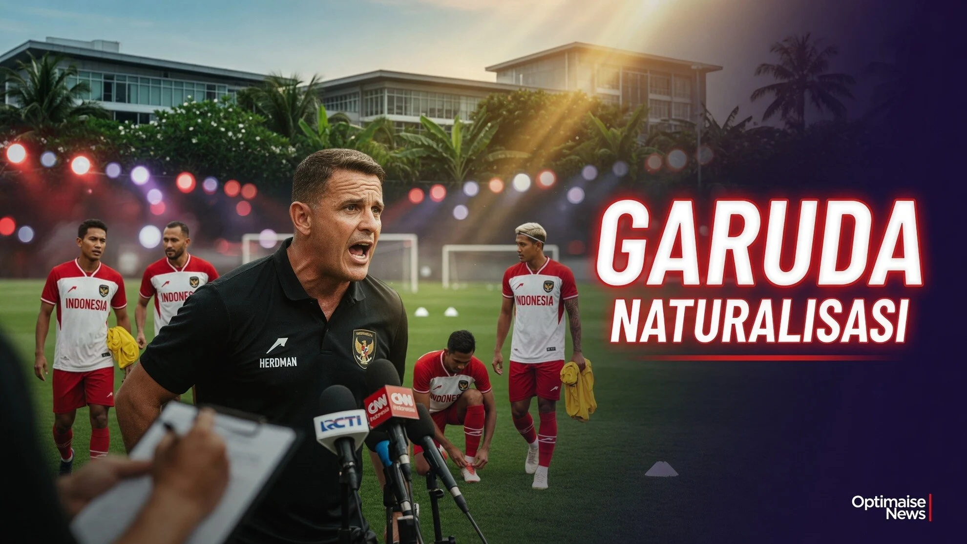 Herdman Sebut Naturalisasi 5+10 Lawan Ujian Menarik Garuda