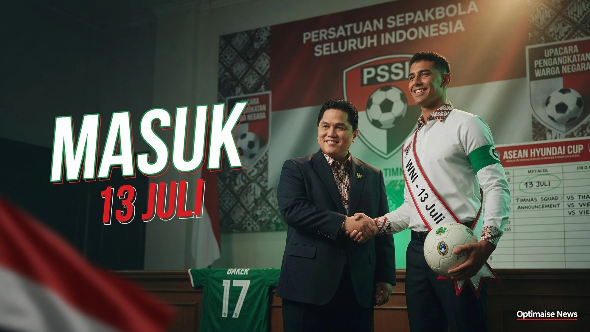 Herdman Umumkan 26 Pemain ASEAN Hyundai Cup 2026: Baker Masuk