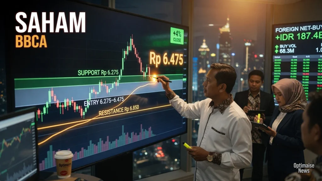 Hitung-hitungan Saham BBCA Selanjutnya, Target Rp6.575