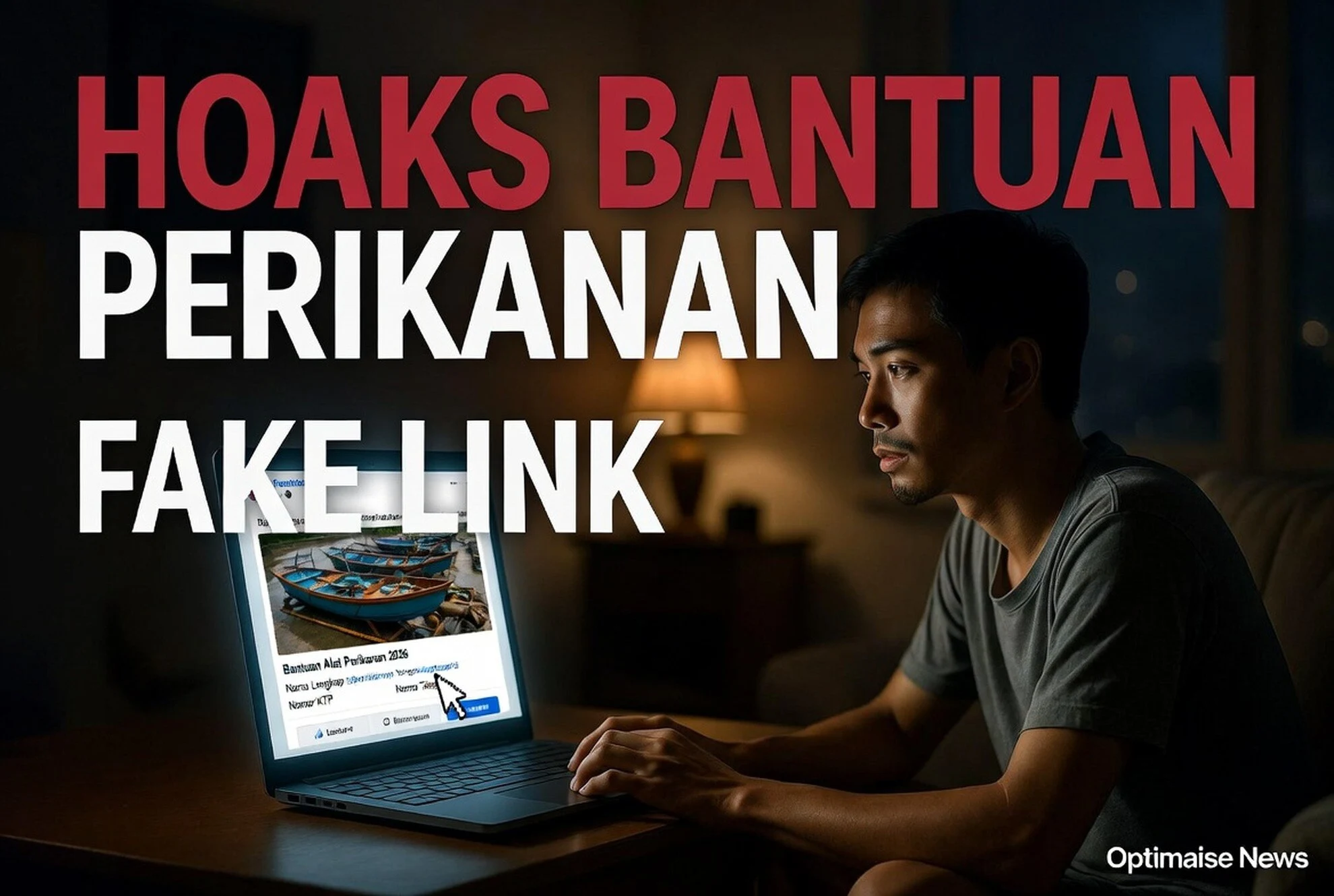 Hoaks Bantuan Perikanan 2026: Link Facebook Minta Data Pribadi Nelayan